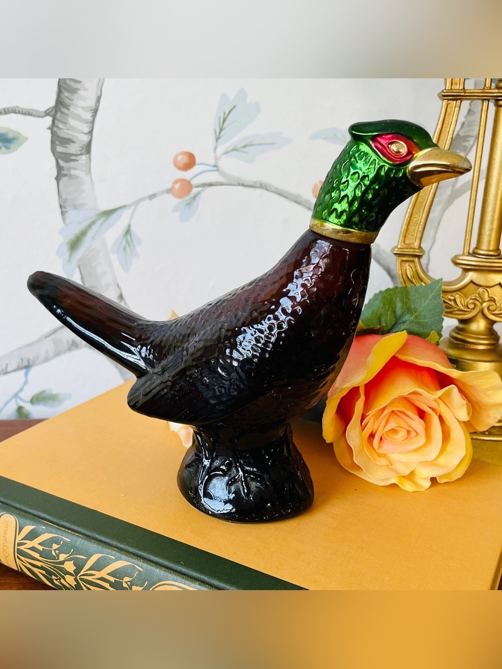 Vintage Avon Pheasant Bottle